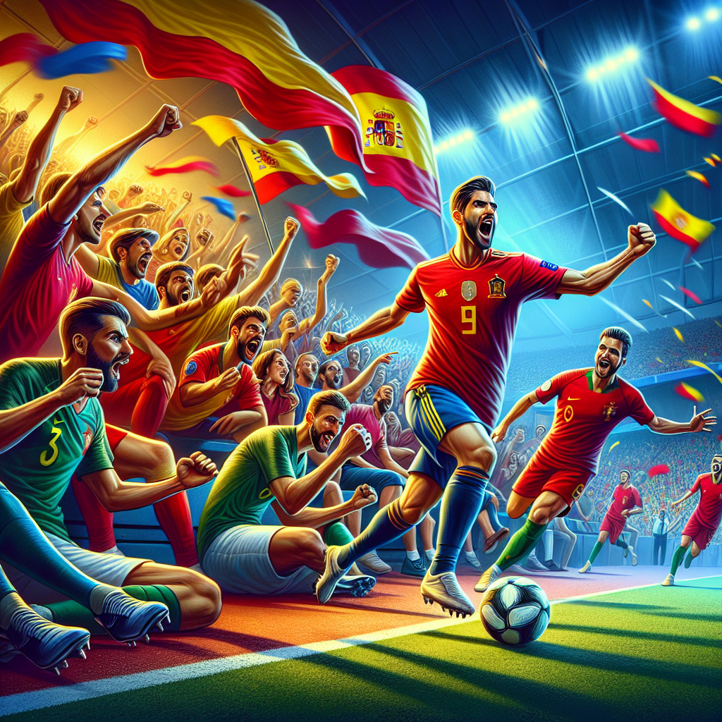 Espagne en tête lors de la finale de la Ligue des Nations contre le Portugal