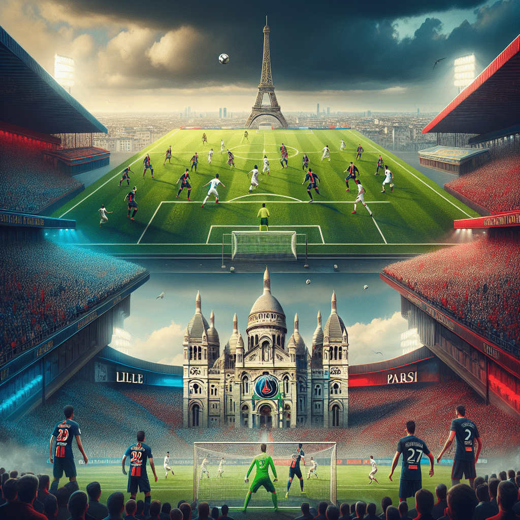 Lille et Paris FC se neutralisent en première mi-temps