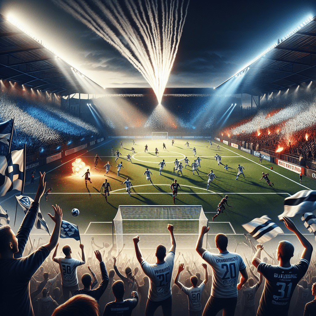 Dunkerque s'impose brillamment contre Boulogne lors d'un derby explosif