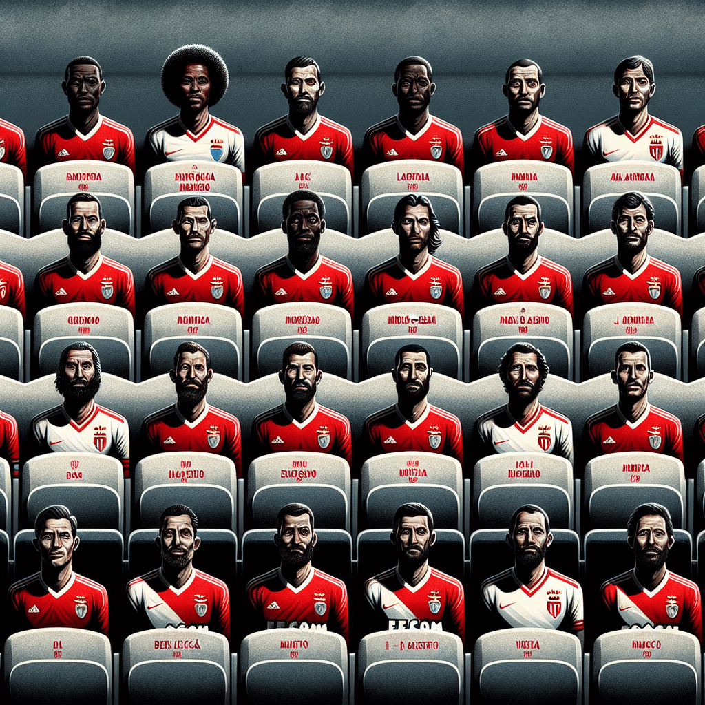La rencontre décisive entre Benfica et Monaco : les compositions d'équipe