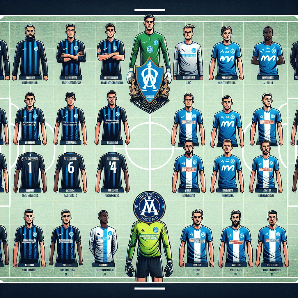 FC Bruges contre Marseille : Analyse des compositions d'équipe anticipées