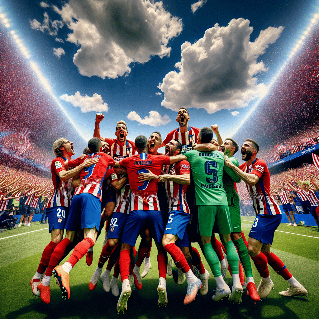 La fin de saison triomphale de l'Atletico Madrid