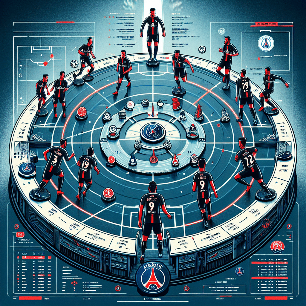 Analyse des compositions de Paris SG et Rennes pour la 6e journée de Ligue 1