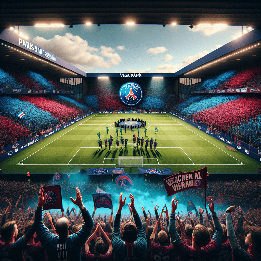 Le PSG prêt à conquérir Villa Park avec le soutien de ses supporters