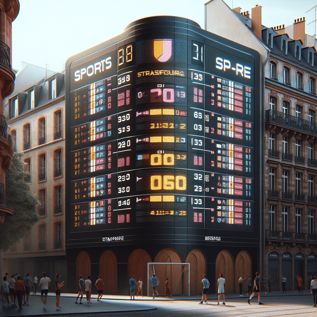 Strasbourg : une gestion des scores à améliorer