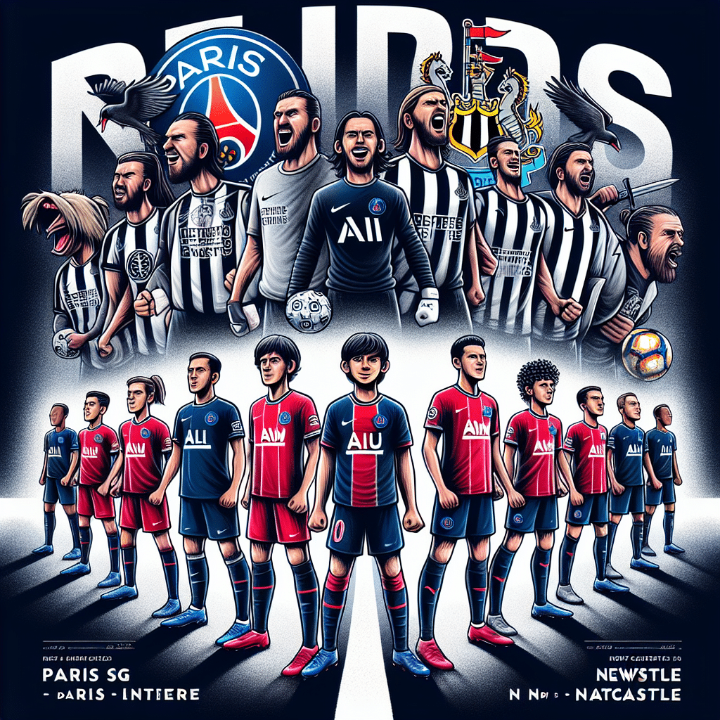 Analyse du match Paris SG contre Newcastle : les lignes de départ