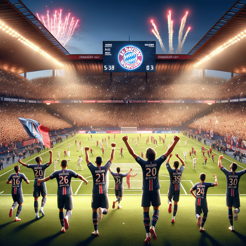 Le Paris Saint-Germain triomphe dans un match époustouflant contre le Bayern Munich