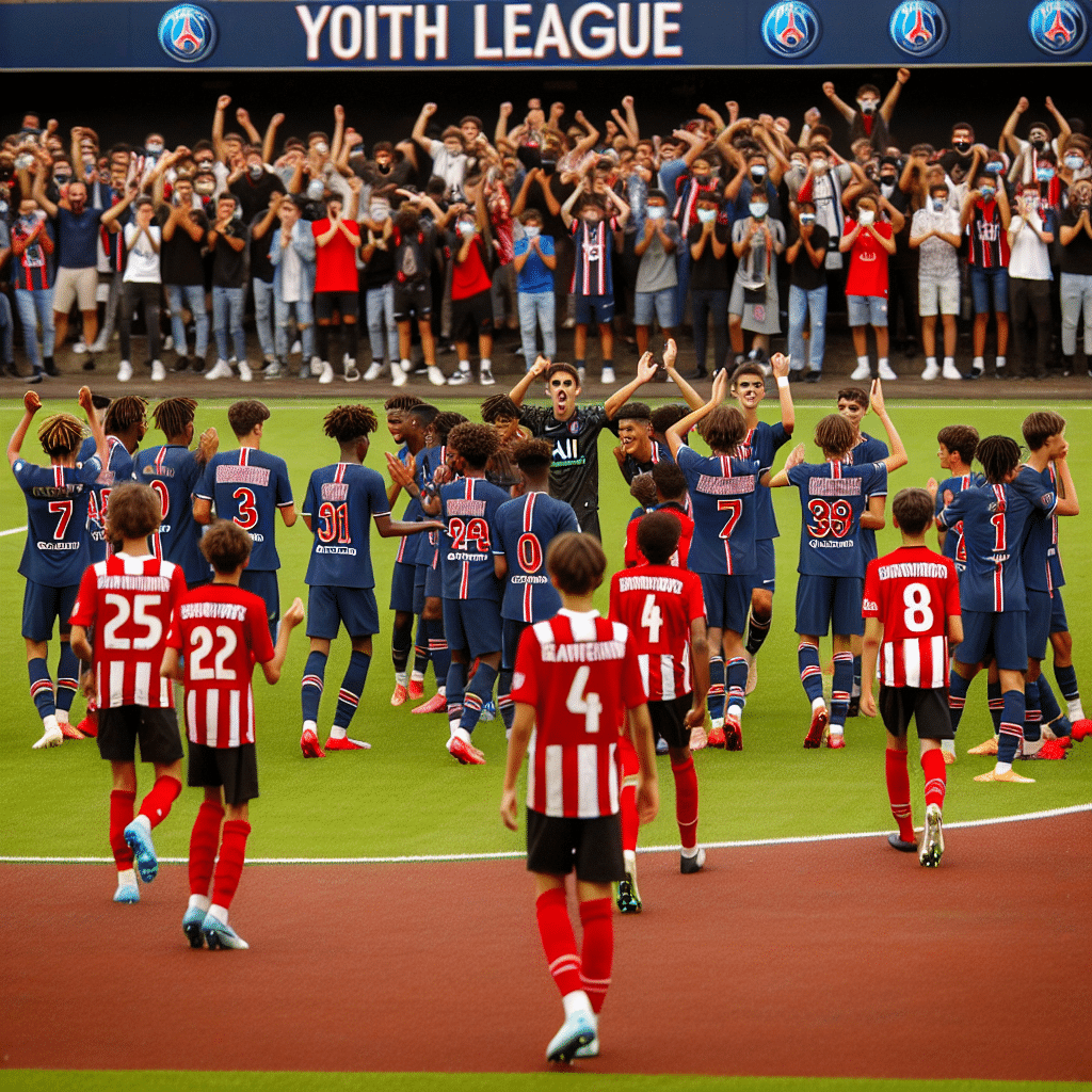 Le PSG se contente d’un match nul contre l’Athletic en Youth League