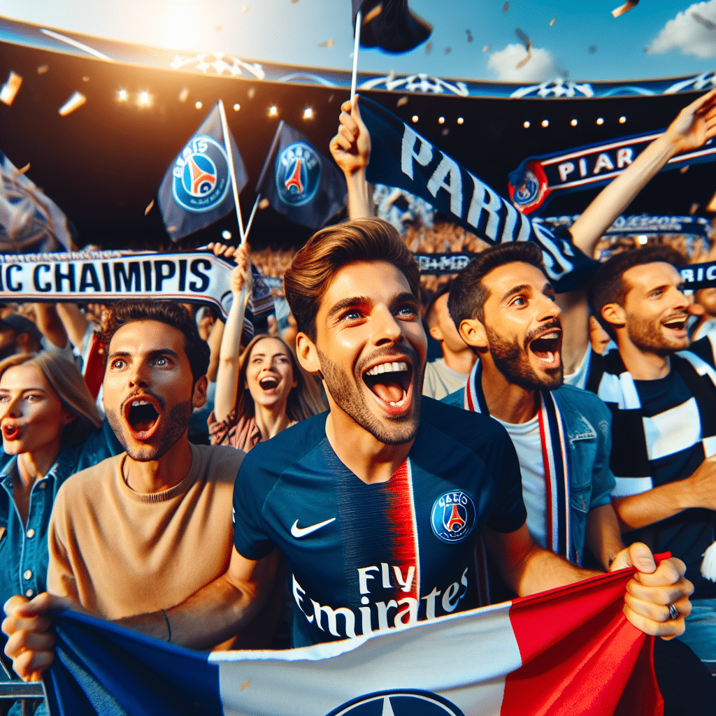 Les supporters parisiens enflammés avant le choc de la Ligue des Champions