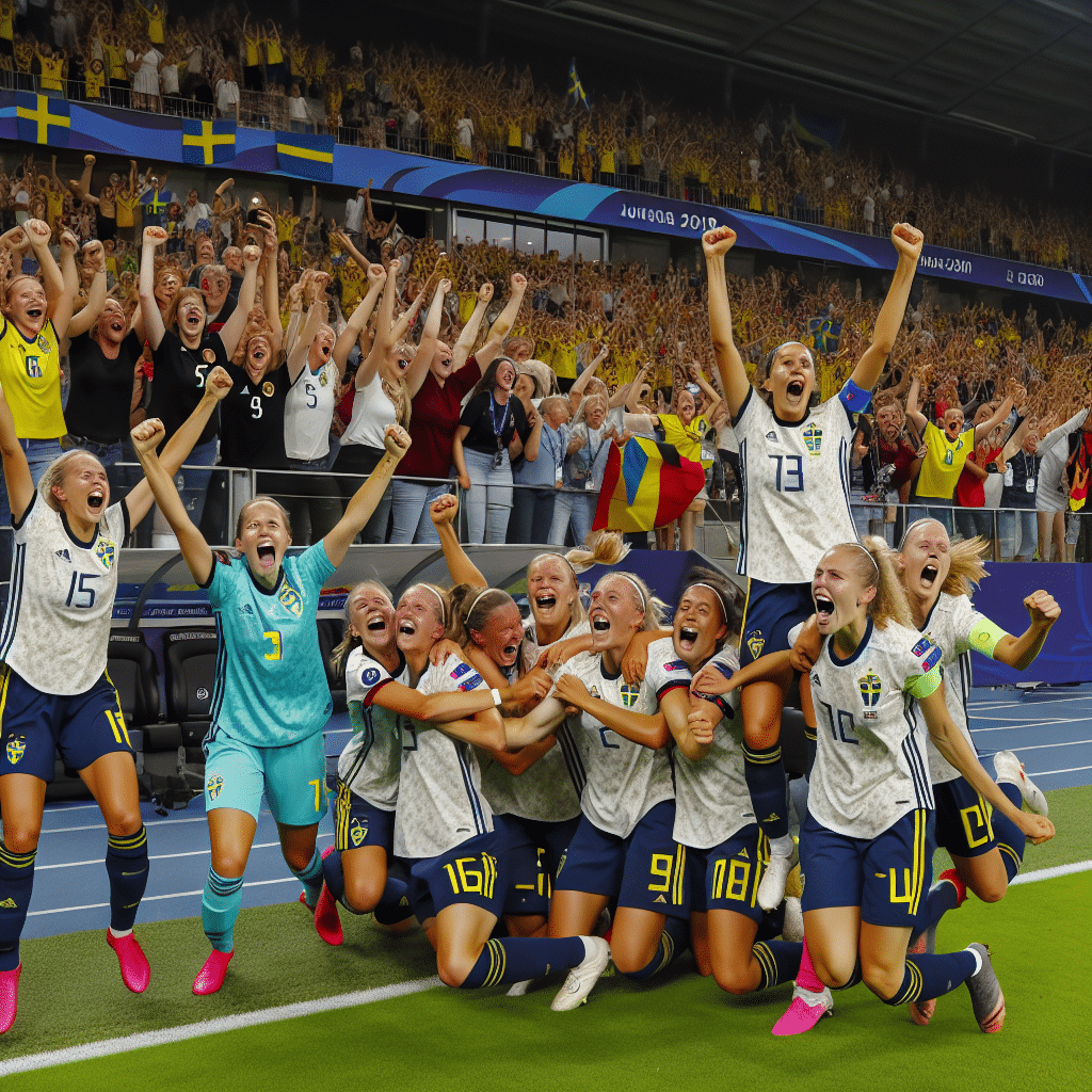 La Suède triomphe face à l'Allemagne dans l'Euro féminin