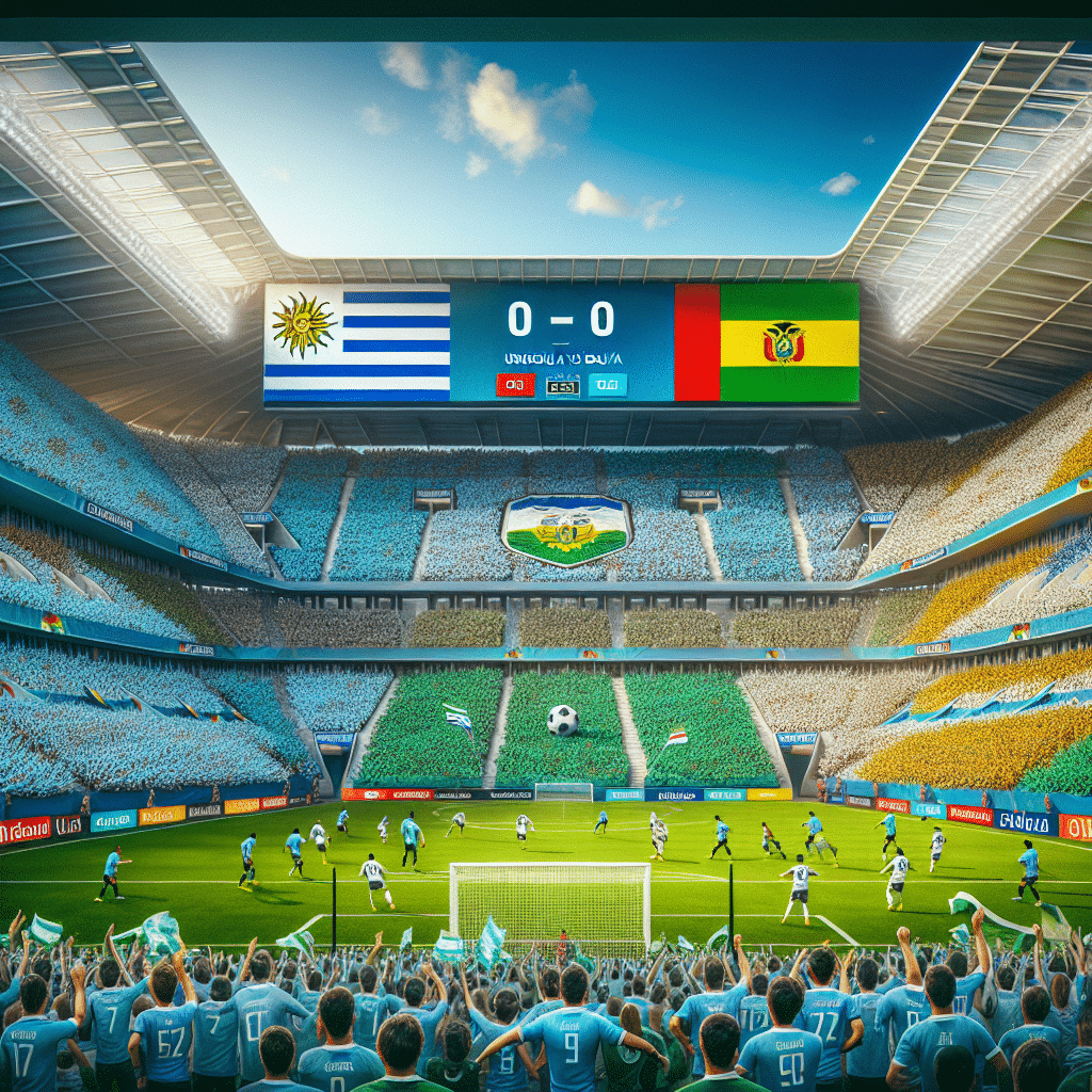 Match nul entre l'Uruguay et la Bolivie lors des éliminatoires de la Coupe du Monde 2026