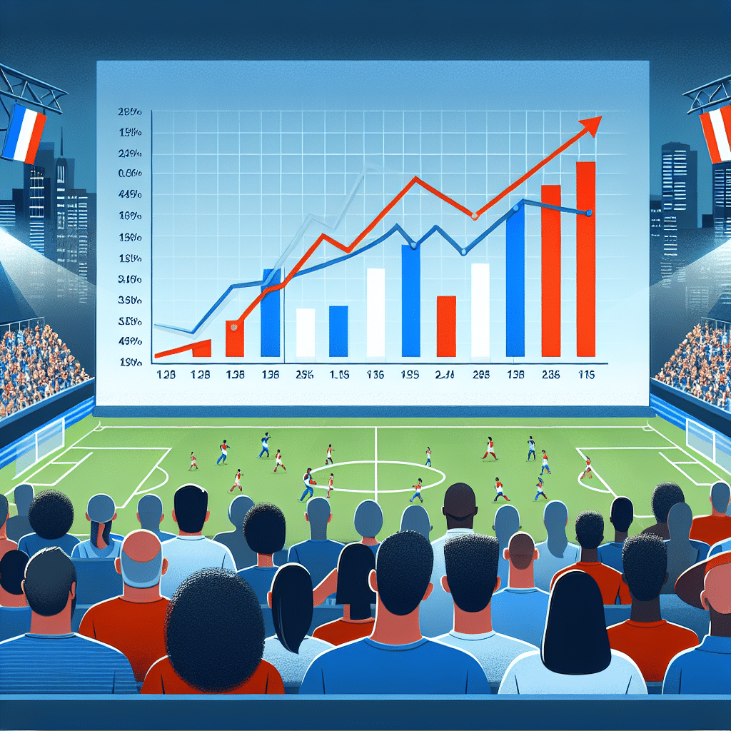 Les performances d'audience des matchs de l'équipe de France