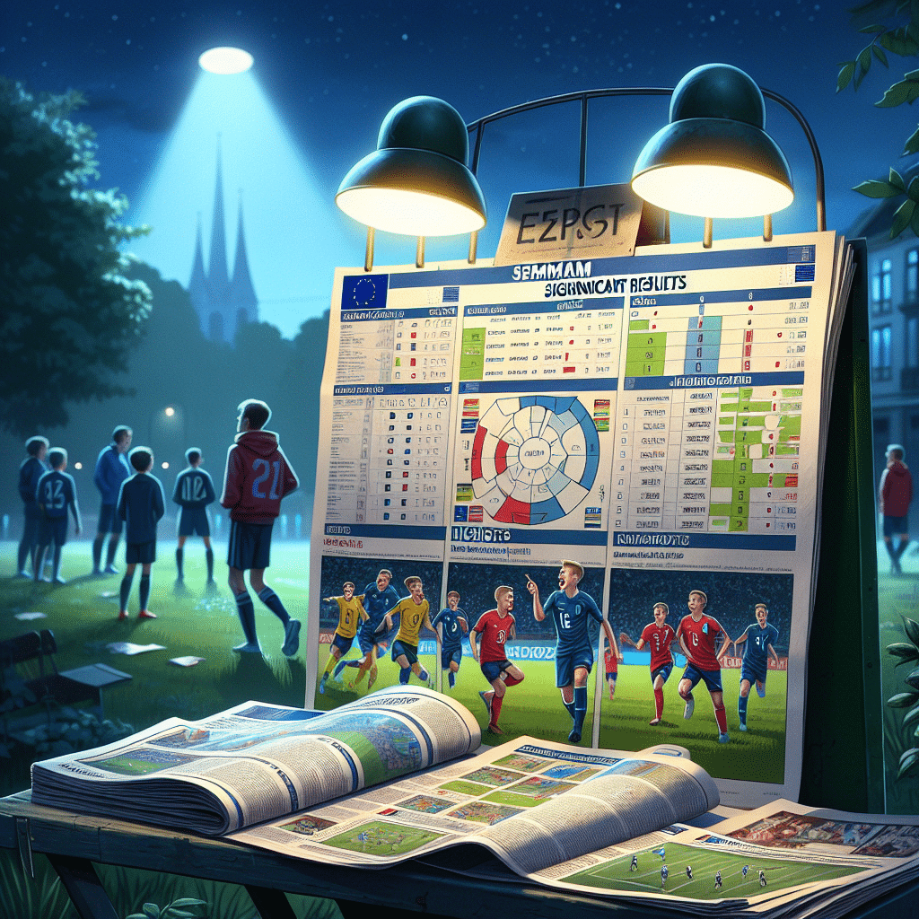 Euro Espoirs : Les résultats marquants de la soirée