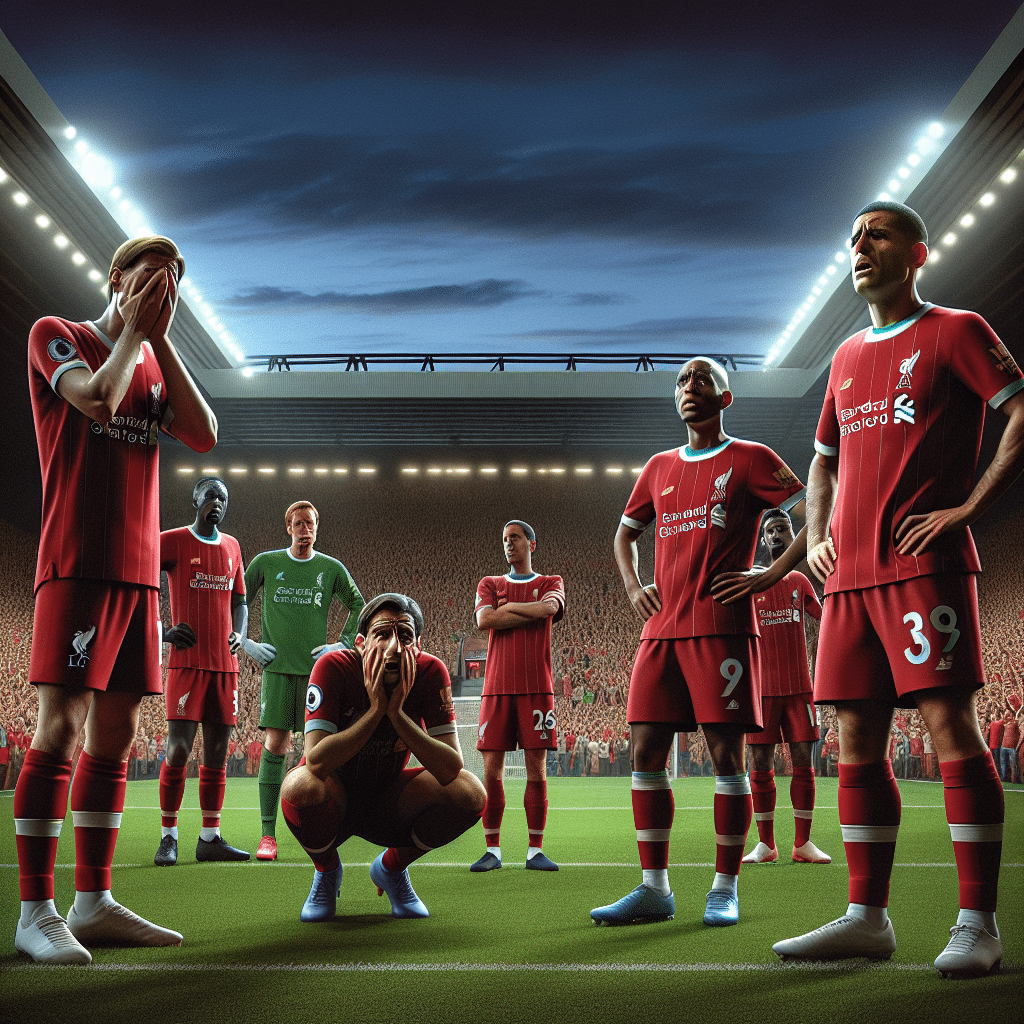 Liverpool : Une situation préoccupante pour l'équipe