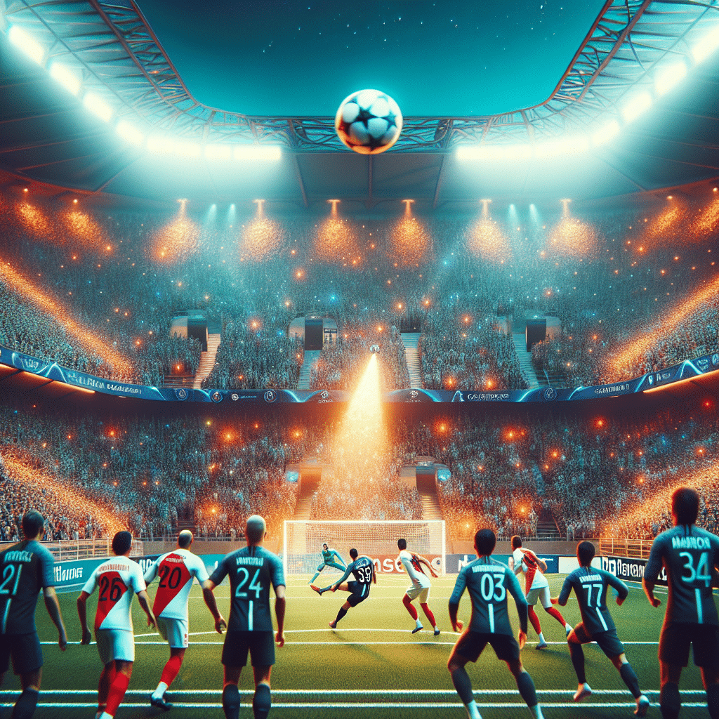 Un match haletant entre Monaco et le Paris SG en Ligue des Champions