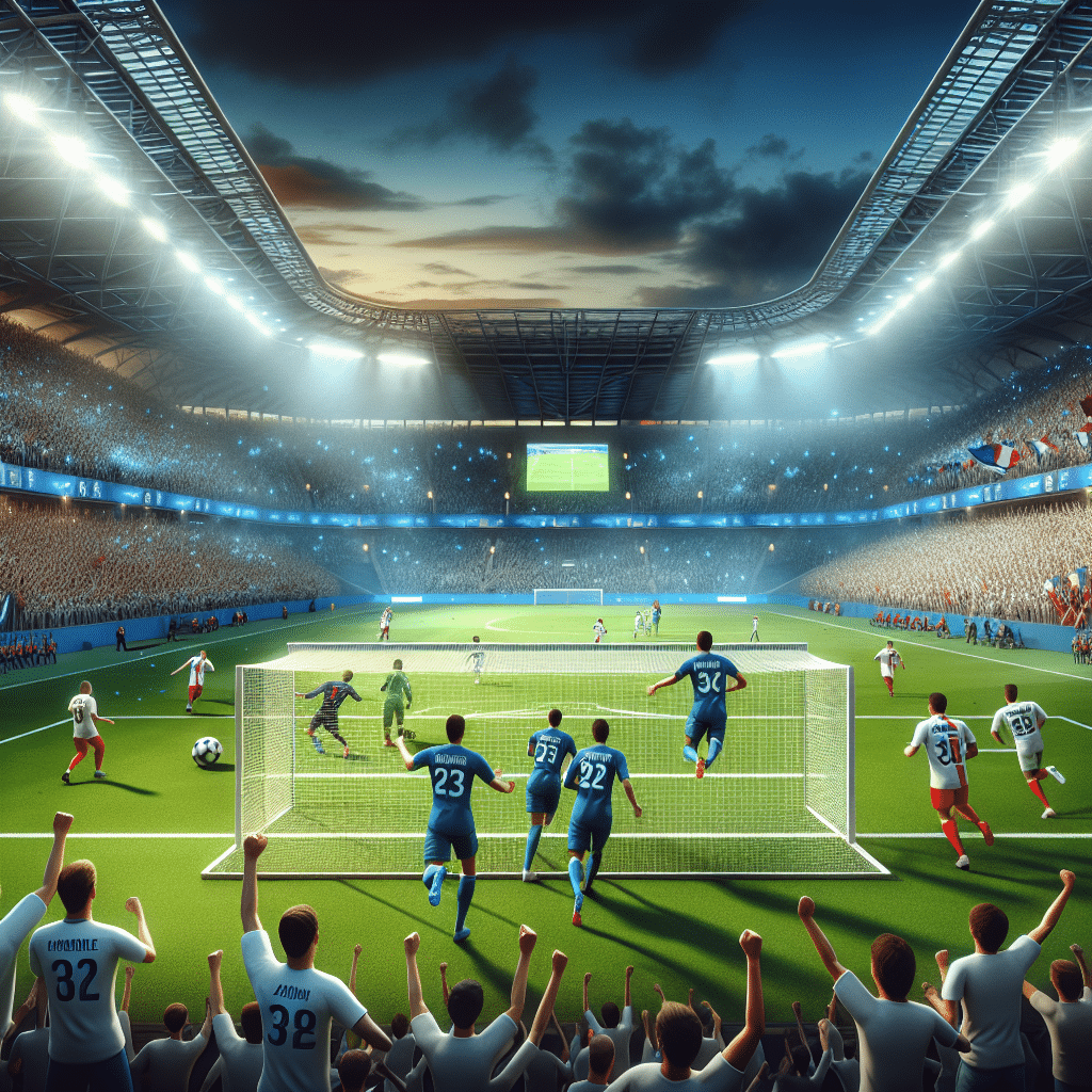 Marseille prend l'avantage à la pause contre Auxerre