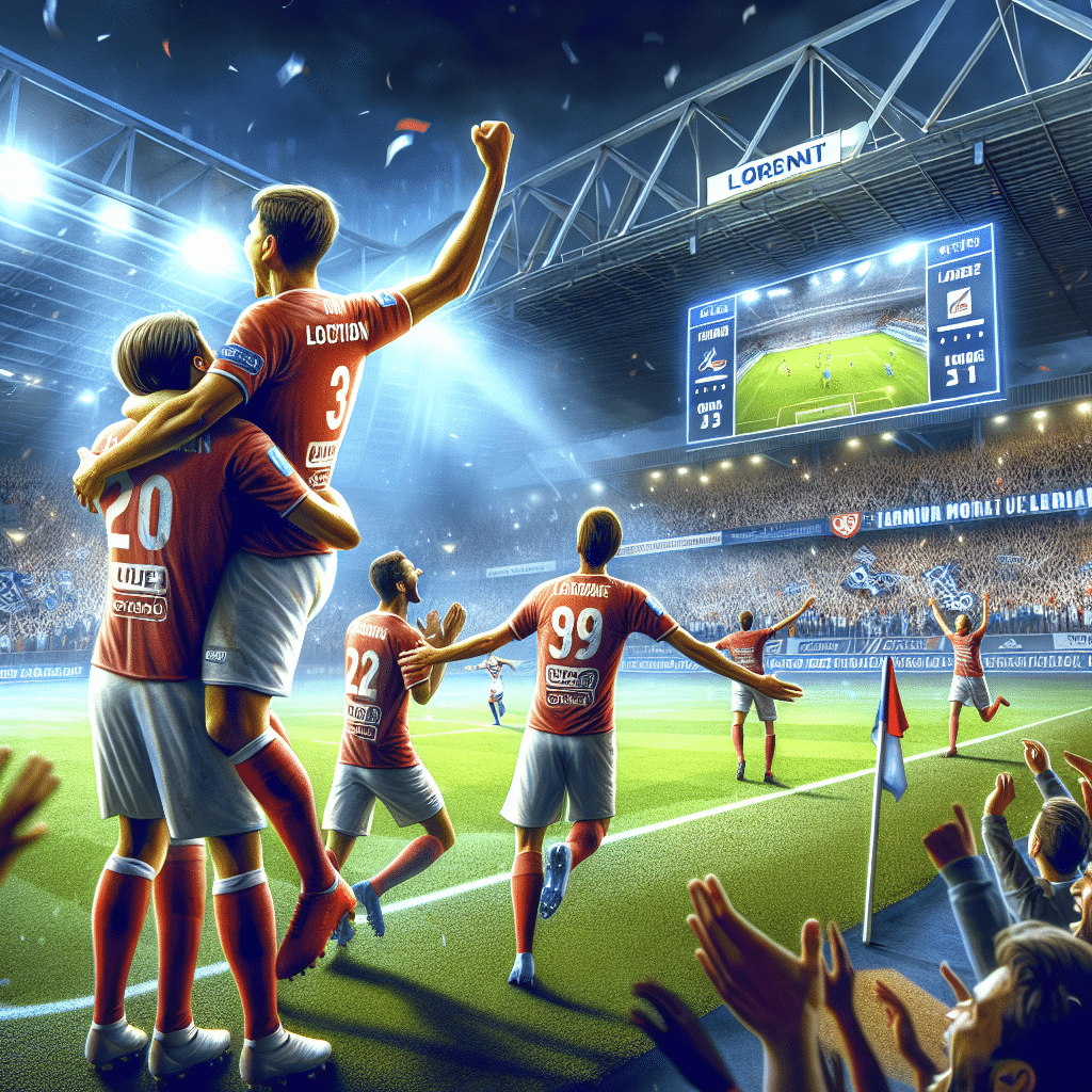 Lorient s'impose et reprend la tête du championnat