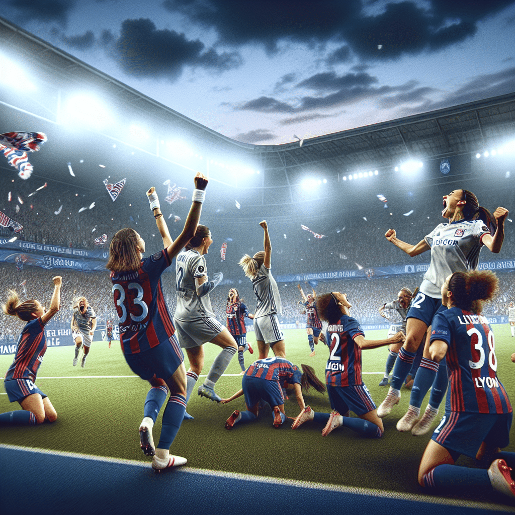 Lyon s'impose face au Bayern en quart de finale de la Ligue des champions féminine