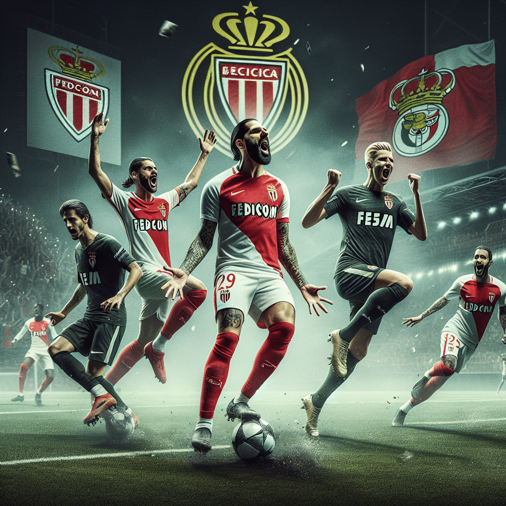 Monaco s'incline face à Benfica : un match difficile