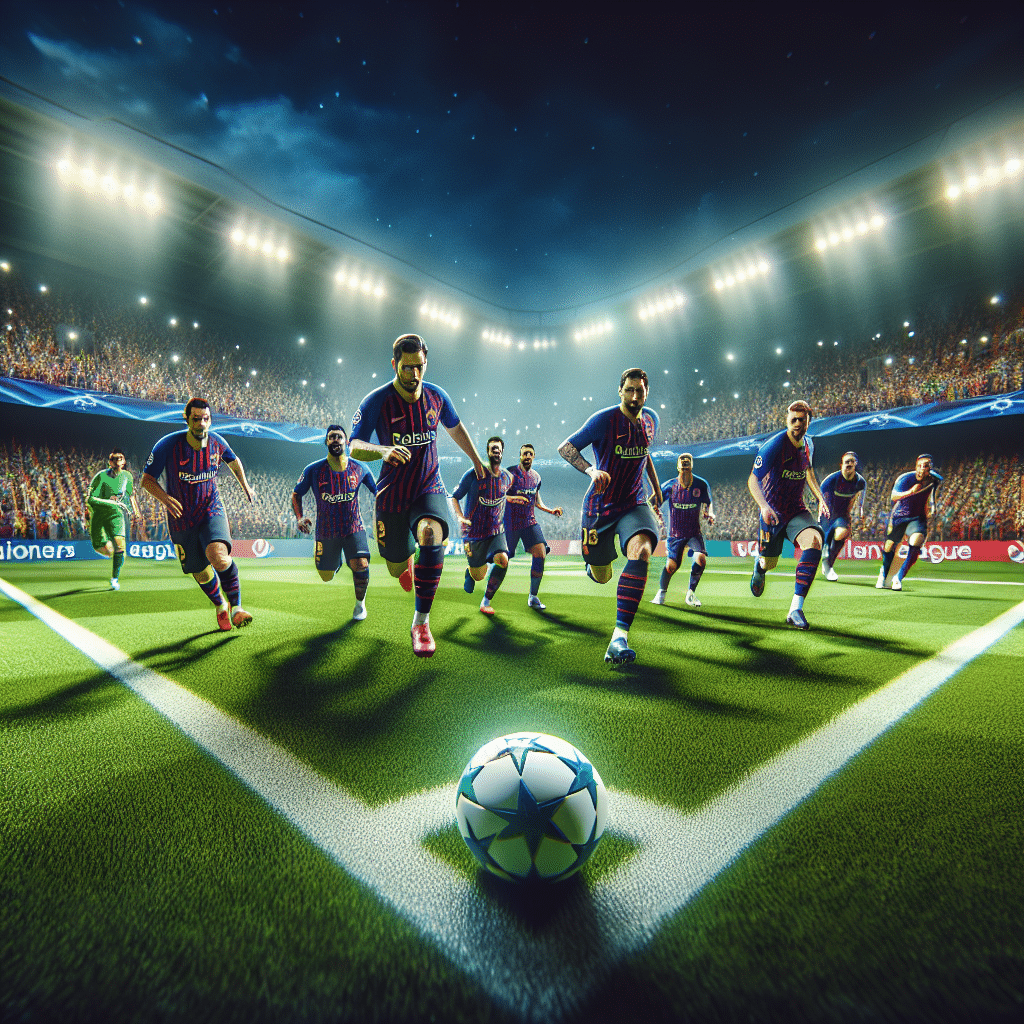 Le FC Barcelone vise la première place en Ligue des champions