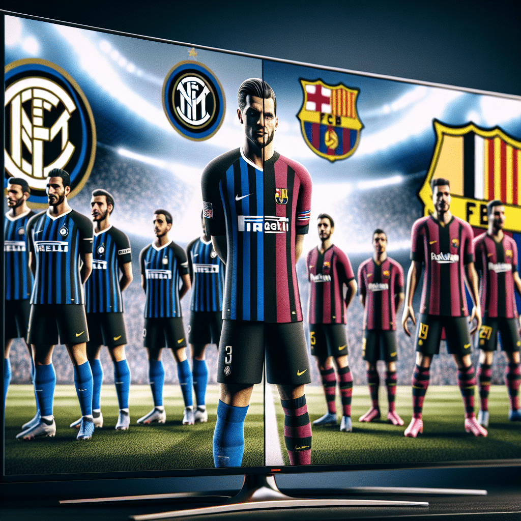 Ligue des champions : Inter Milan vs FC Barcelone, les compositions dévoilées