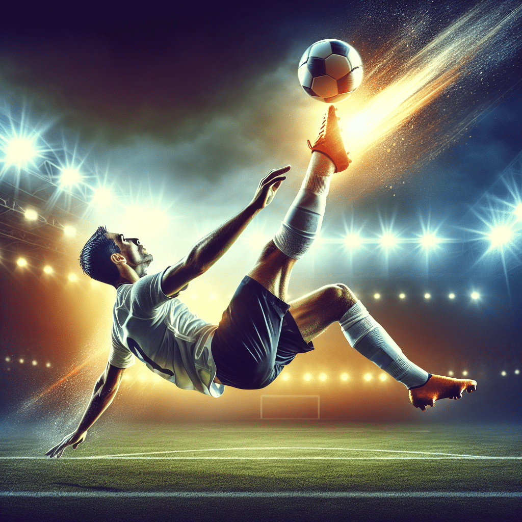 Un but acrobatique magistral : le ciseau de Rowe