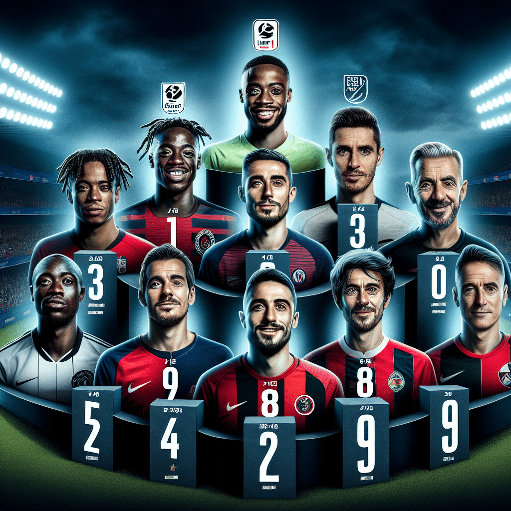 Le classement des buteurs de Ligue 1 : mise à jour après la 28e journée