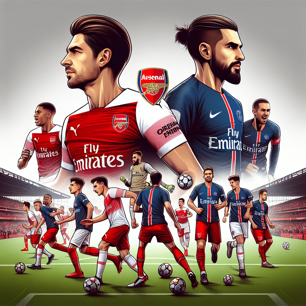 Arsenal se prépare pour un choc contre le PSG