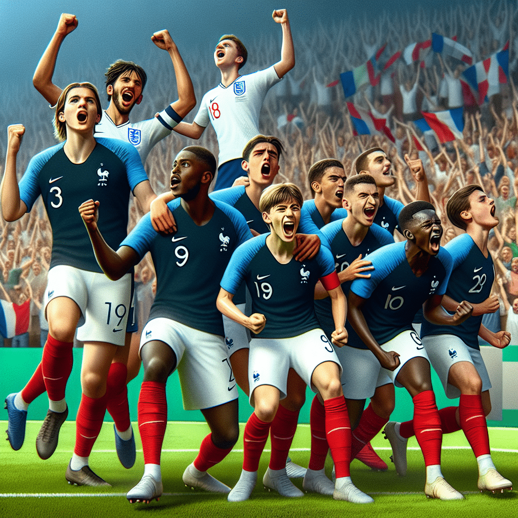 Les espoirs français s'imposent face à l'Angleterre