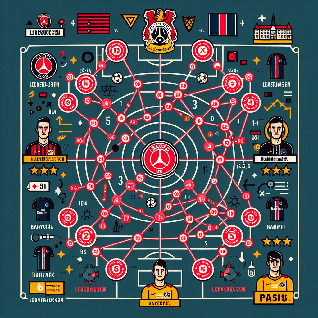 Analyse des compositions pour le match Leverkusen-Paris SG