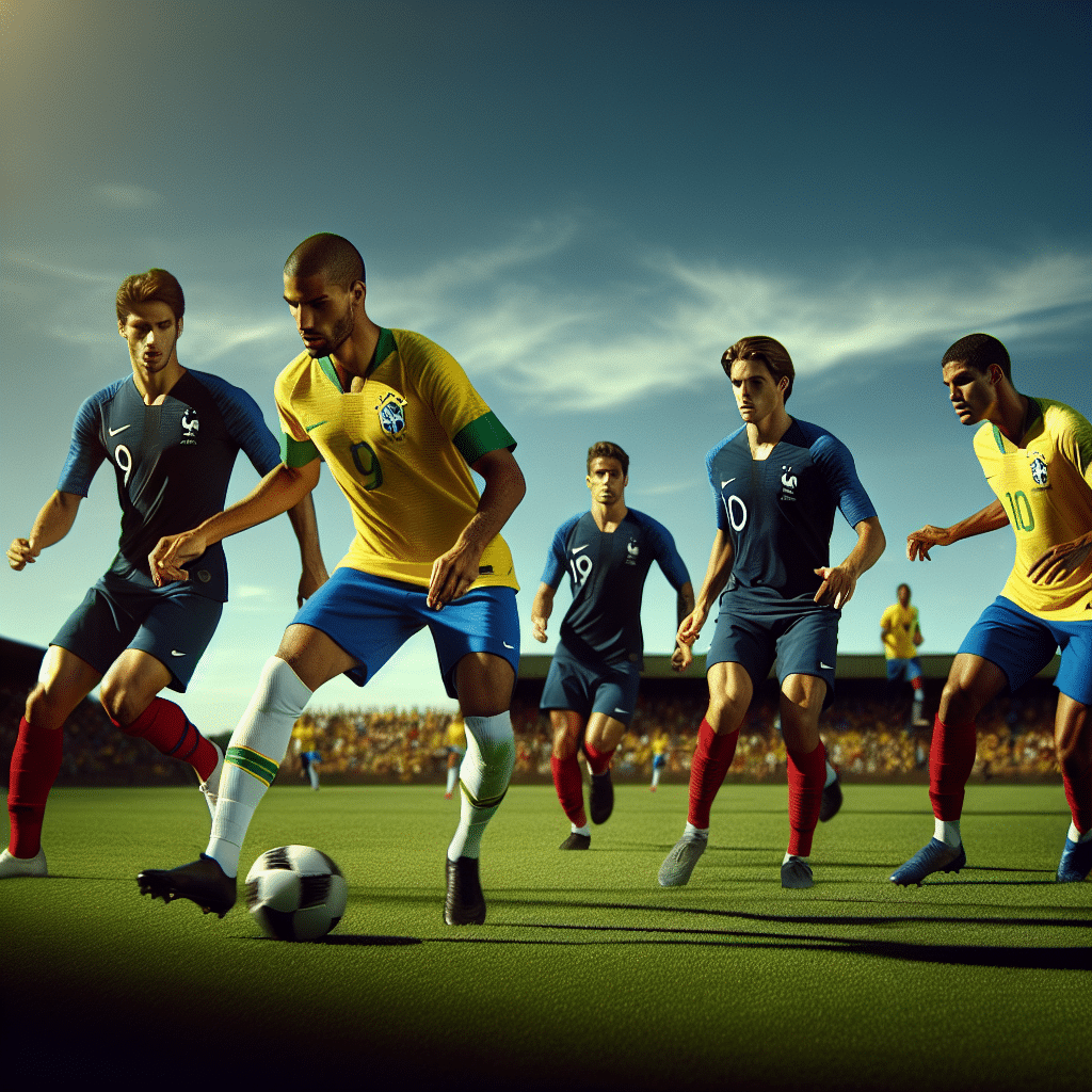 Le Brésil, un adversaire de choix pour l'équipe de France
