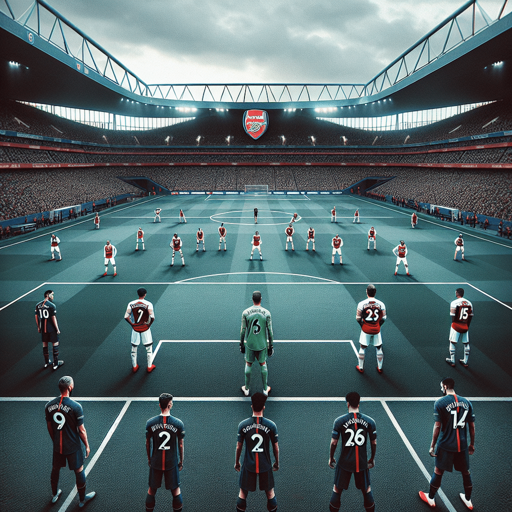 Les compositions probables pour le match Paris SG contre Arsenal