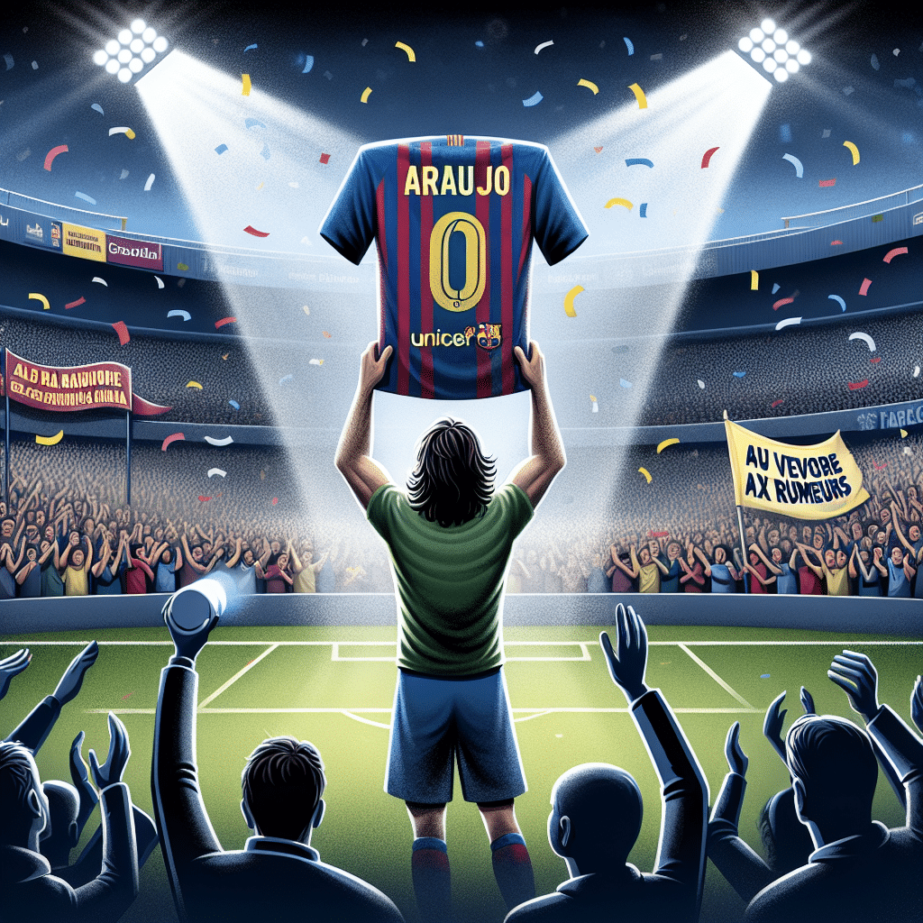 au revoir aux rumeurs de départ : Araujo reste au FC Barcelone