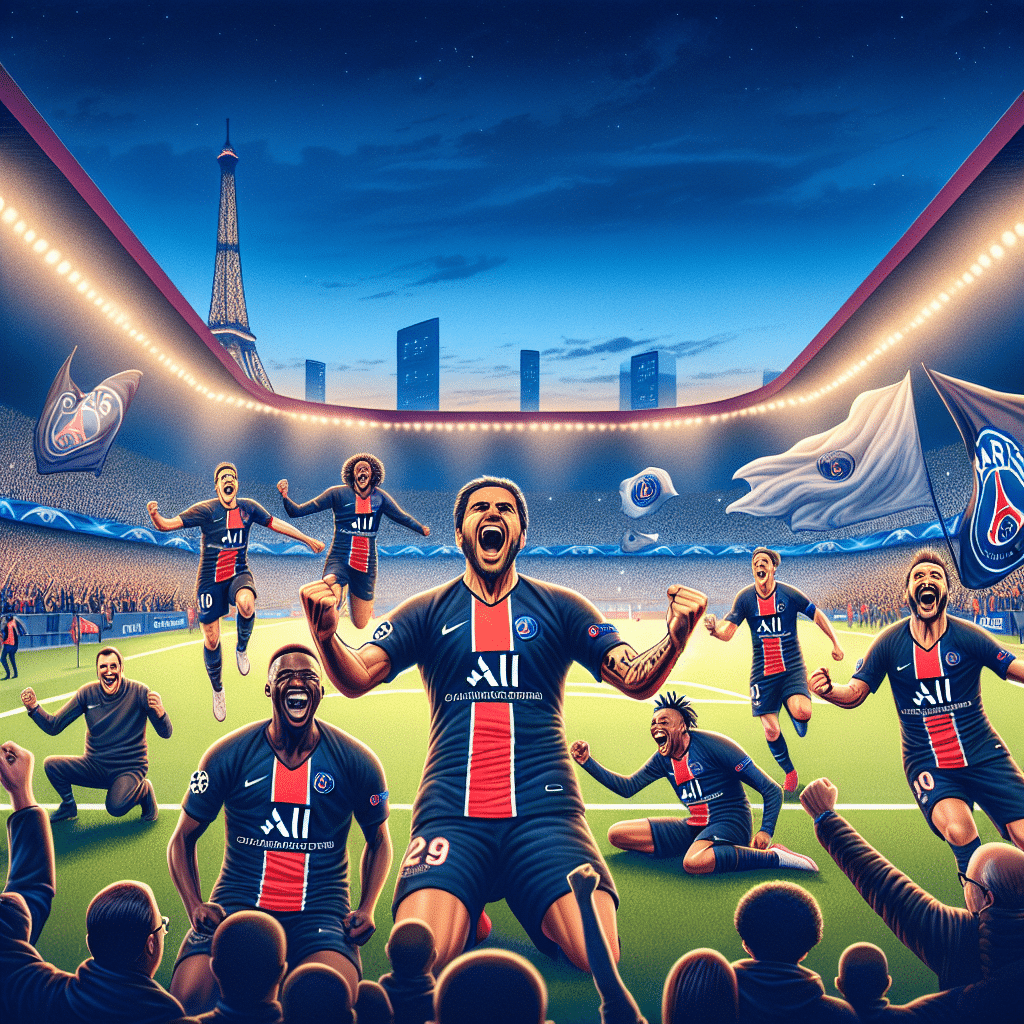 Une victoire décisive pour le Paris Saint-Germain en Ligue des Champions
