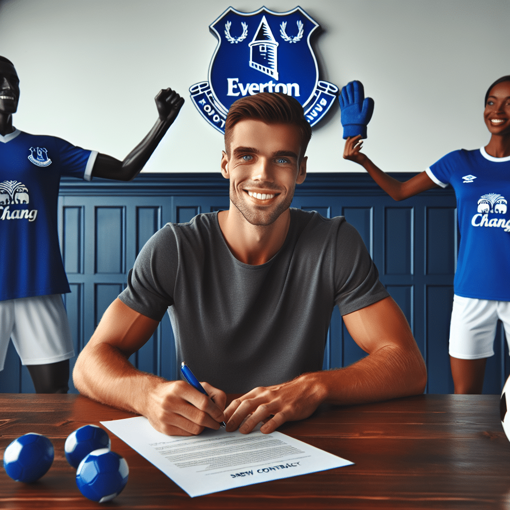 Michael Keane prolonge son contrat avec Everton