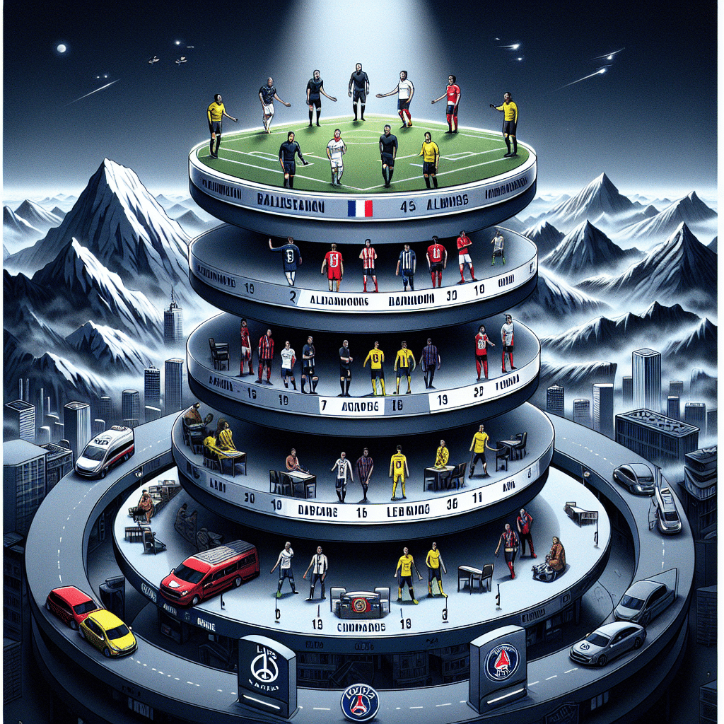 Le point sur le classement de Ligue 1
