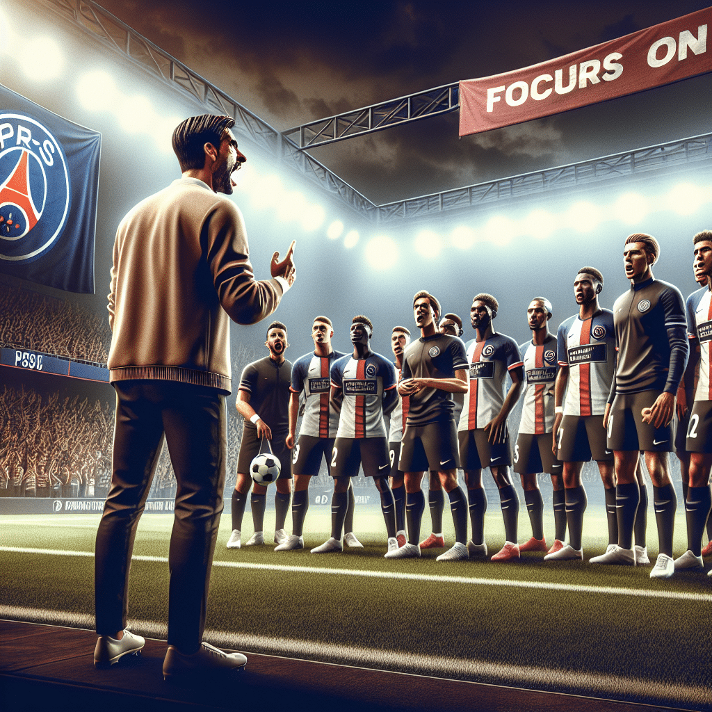 PSG : Luis Enrique exhorte ses joueurs à se concentrer sur le club
