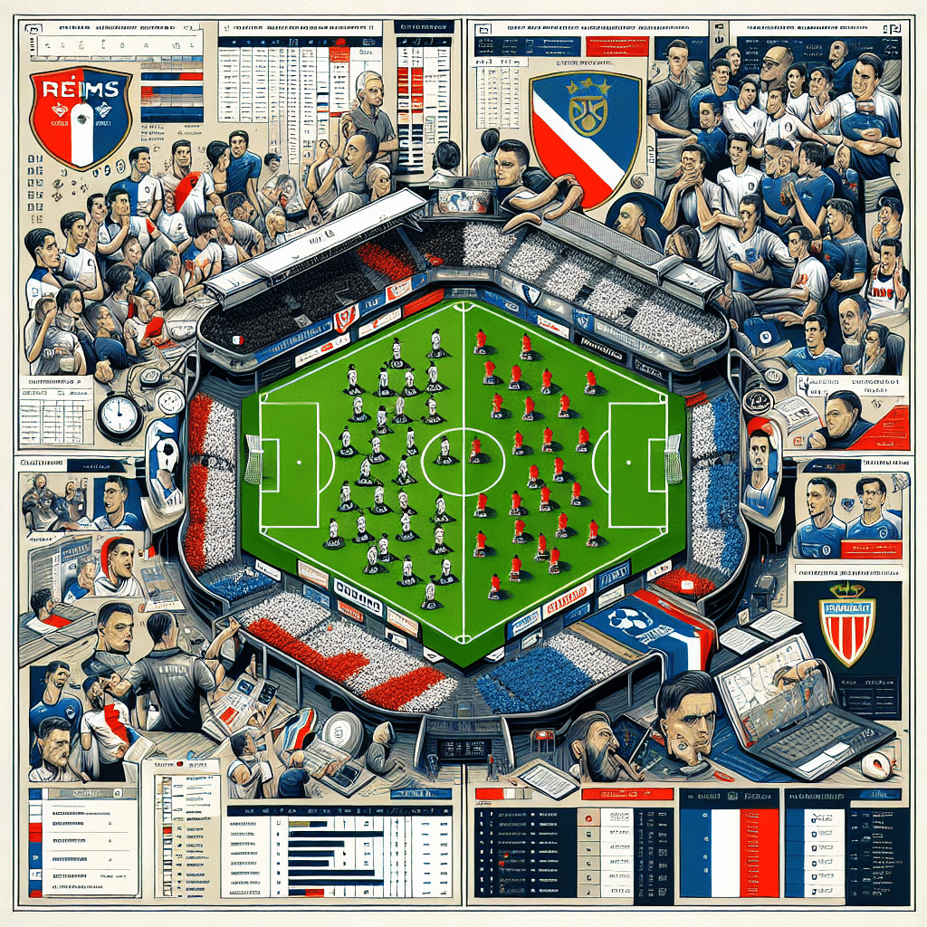 Analyse des compositions pour Reims-Monaco en Coupe de France