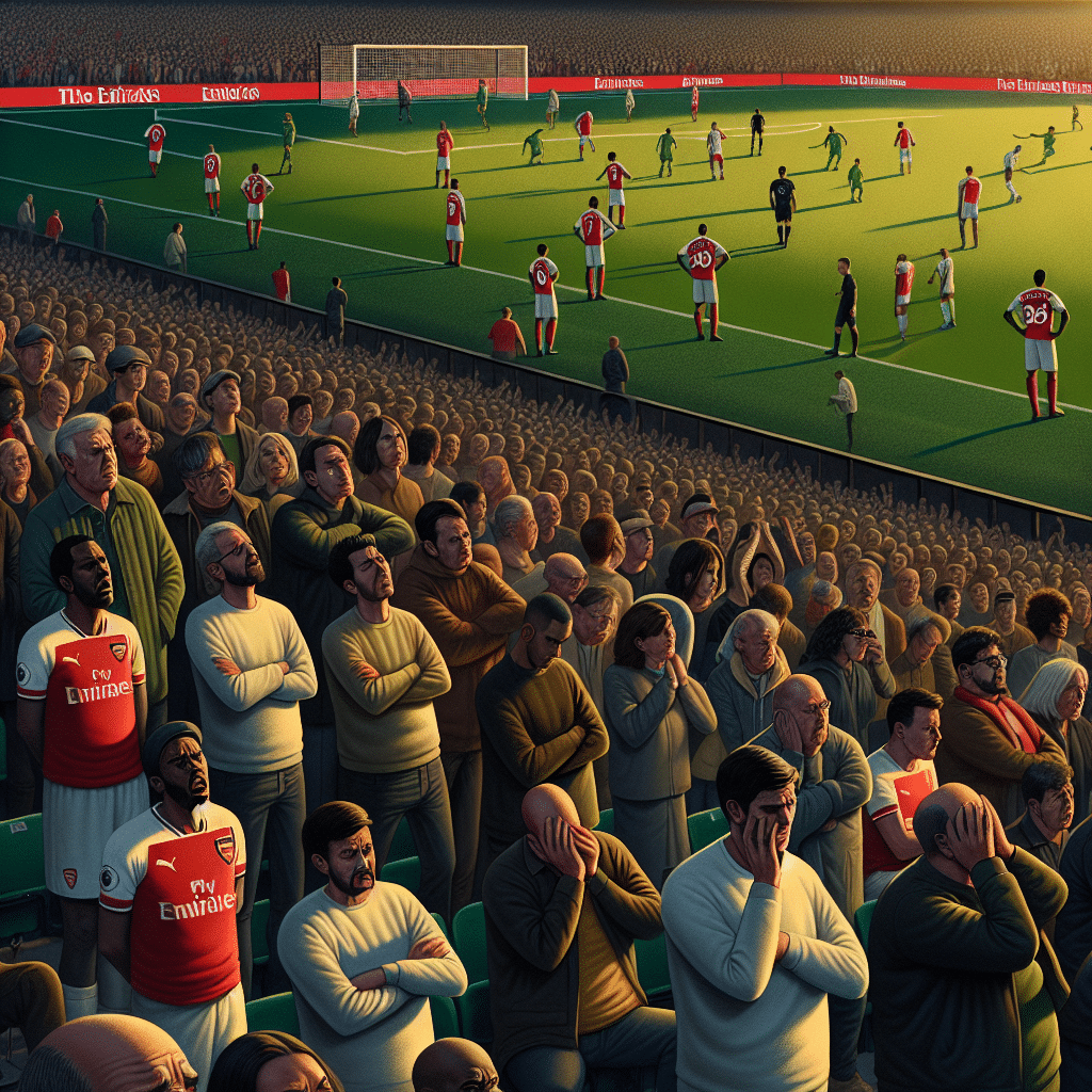 Arsenal : Une déception à l'Emirates Stadium