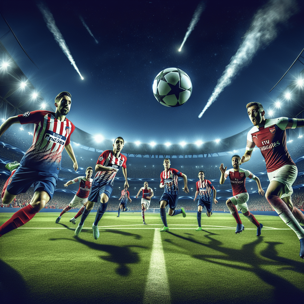 Match nul entre Atlético et Arsenal en Ligue des Champions