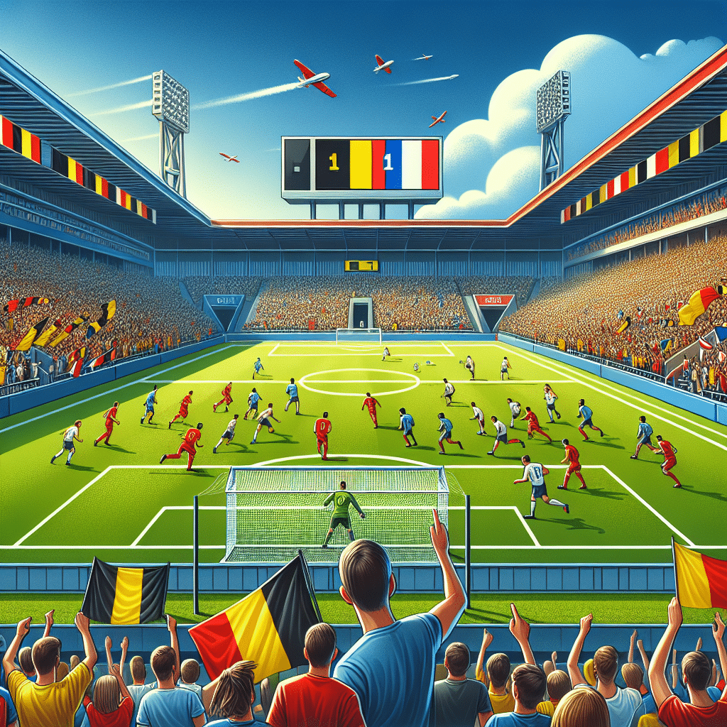 Match amical : Équilibre entre la Belgique et la France (1-1)