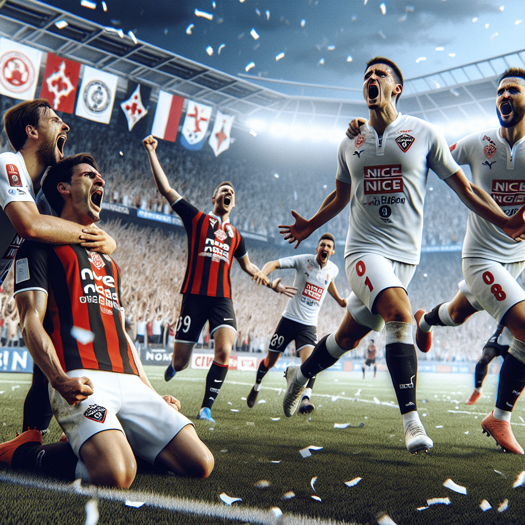 Nice se qualifie pour la finale de la Coupe de France en battant Strasbourg