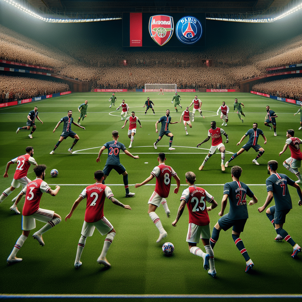 Arsenal face au défi du Paris Saint-Germain