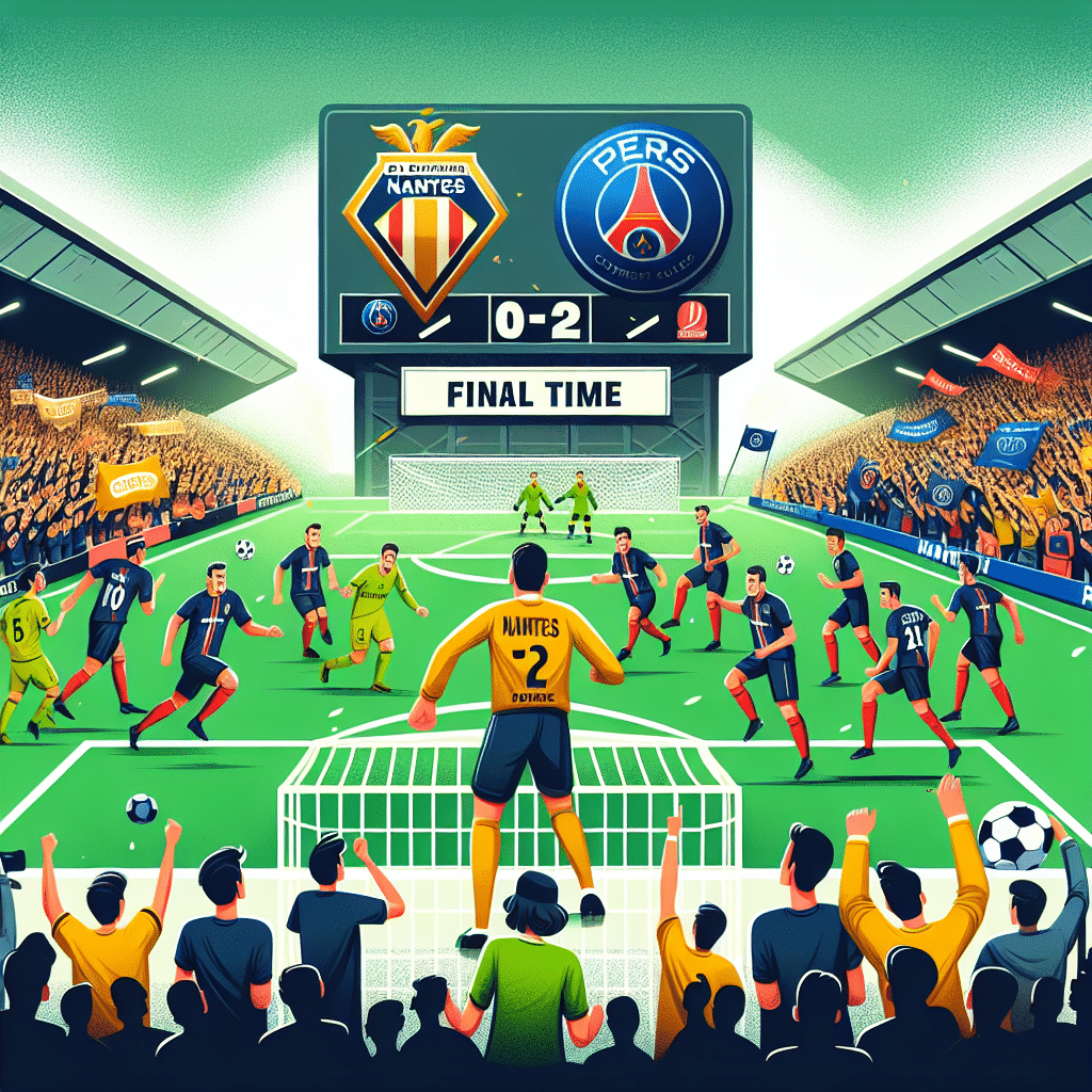 PSG : le FC Nantes préserve son record d'invincibilité