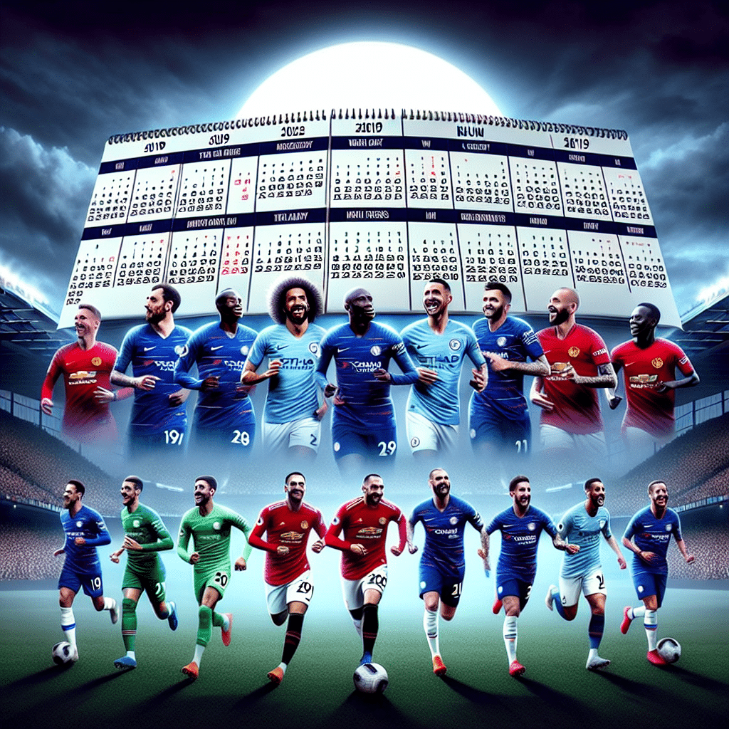 Le calendrier de la saison 2025-2026 de la Premier League dévoilé