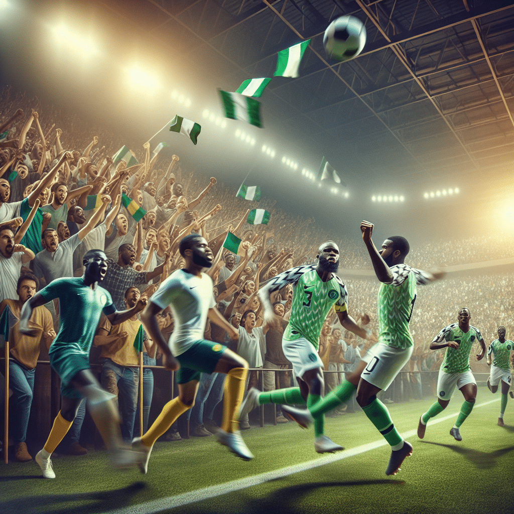le nigeria s'impose face au gabon en demi-finale des barrages africains