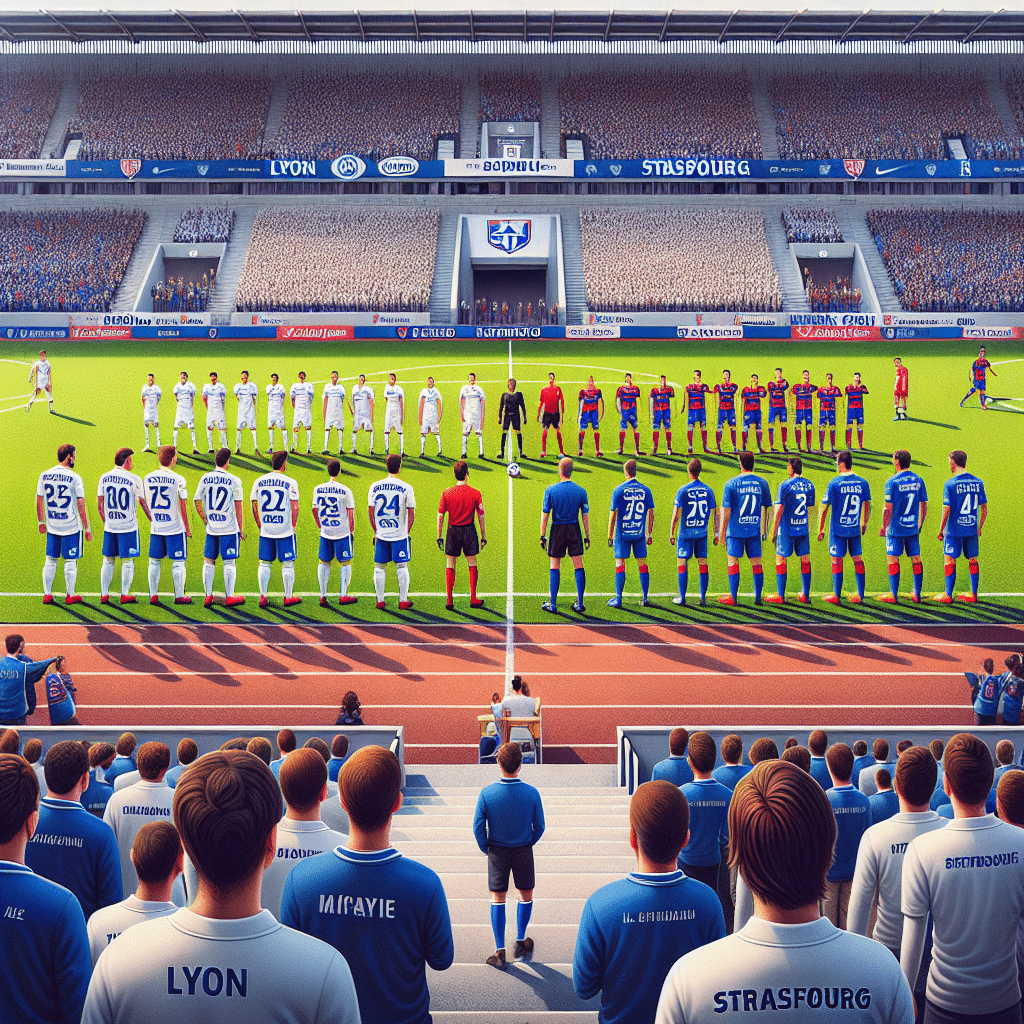 Lyon affronte Strasbourg : compositions des équipes