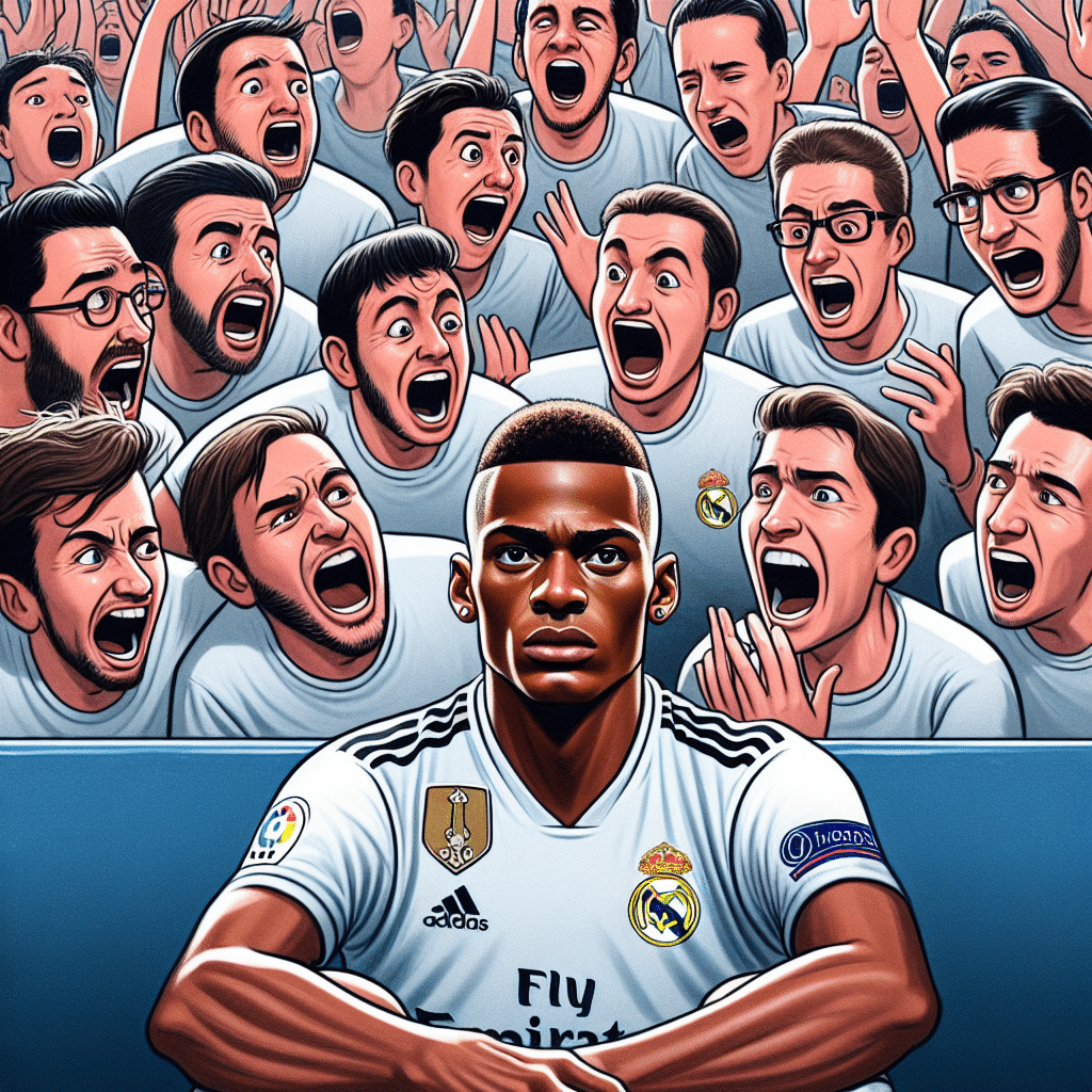 Les réactions des supporters du Real Madrid à l'égard de Kylian Mbappé