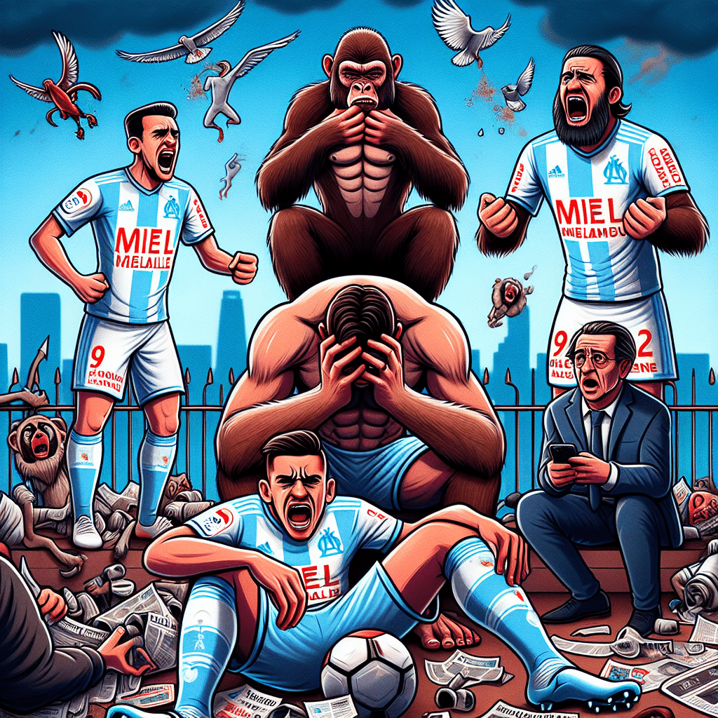 Les déboires de l'Olympique de Marseille en Ligue 1