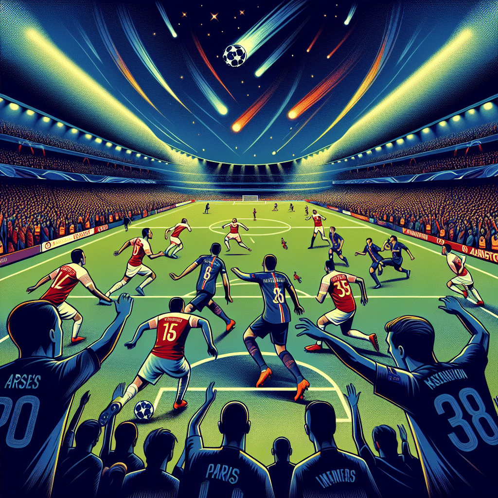 Analyse du match Arsenal contre Paris SG en Ligue des Champions